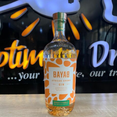 Bayab African Grown Burnt Orange& Marula Gin